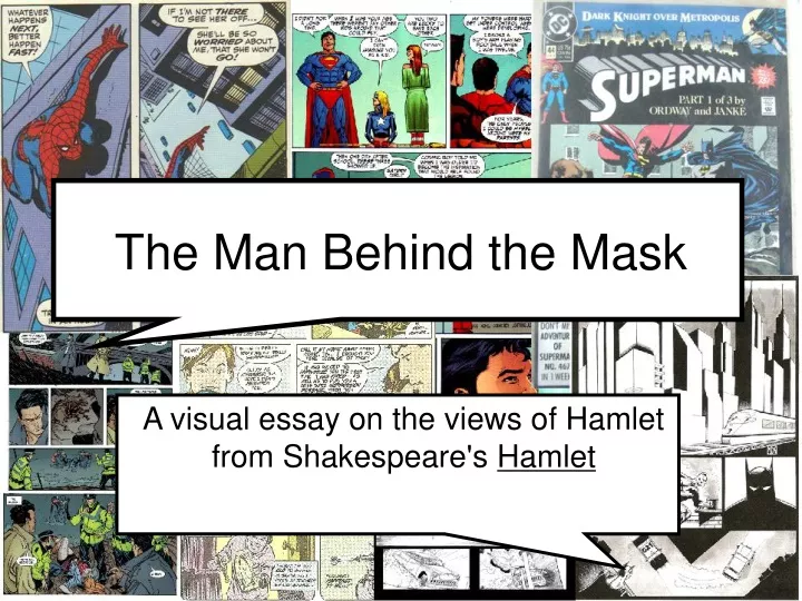 a visual essay on the views of hamlet from shakespeare s hamlet