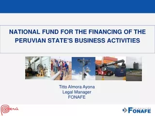 NATIONAL FUND FOR THE FINANCING OF THE PERUVIAN STATE'S BUSINESS ACTIVITIES