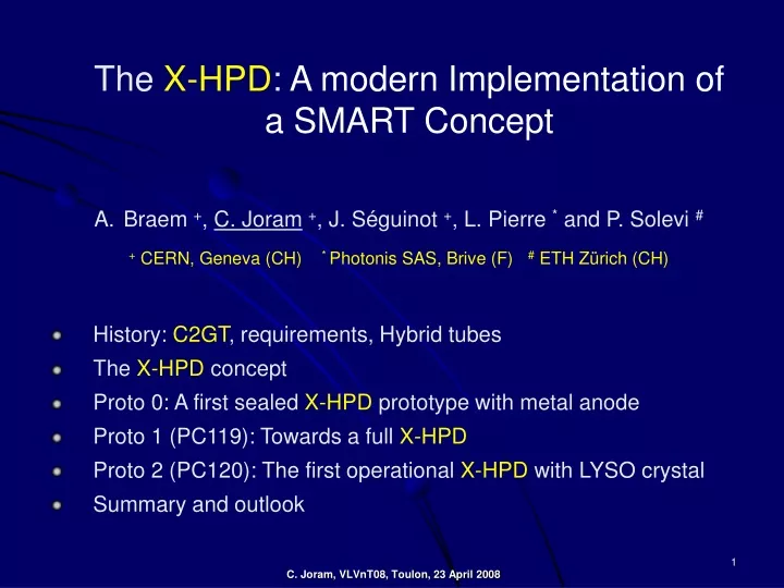 the x hpd a modern implementation of a smart