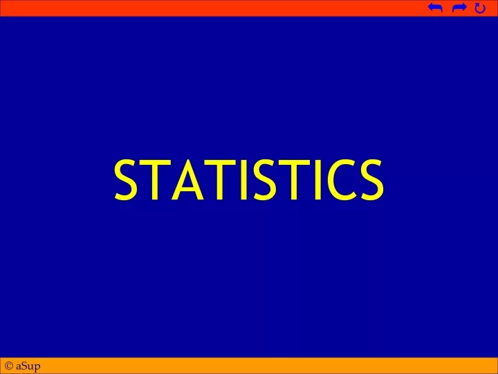 statistics