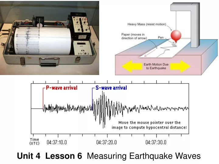 unit 4 lesson 6 measuring earthquake waves