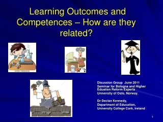 Learning Outcomes and Competences – How are they related?