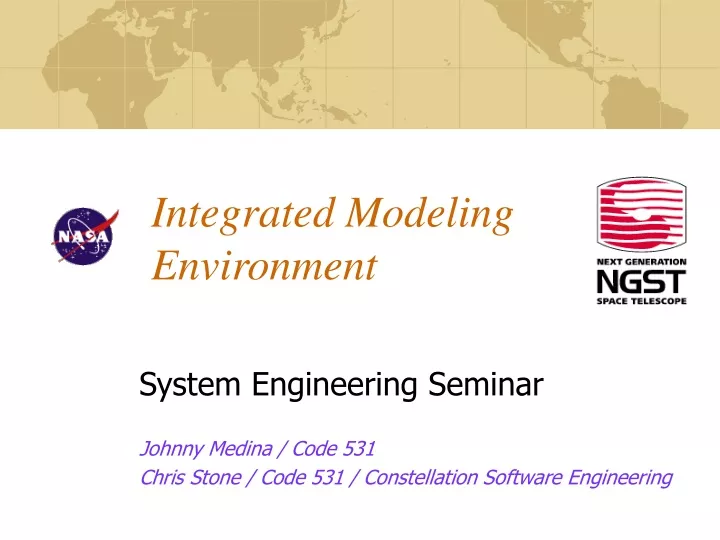 integrated modeling environment