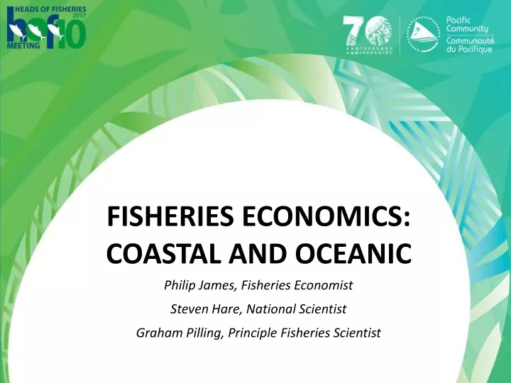 fisheries economics coastal and oceanic philip