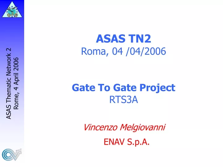 asas tn2 roma 04 04 2006 gate to gate project rts3a