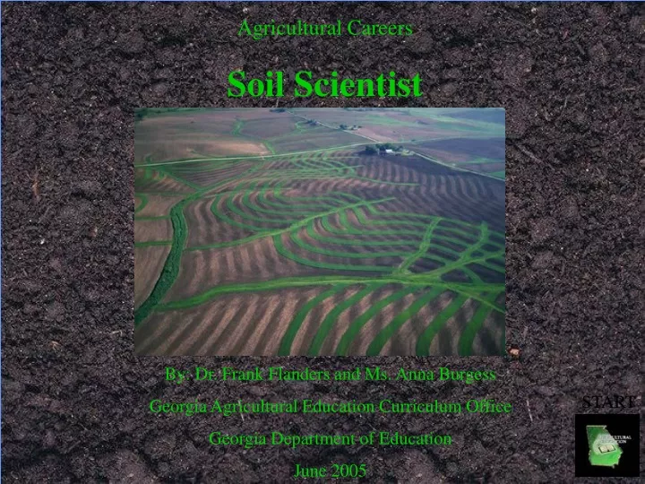 agricultural careers soil scientist