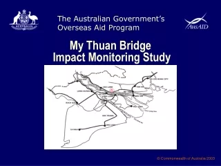 My Thuan Bridge  Impact Monitoring Study