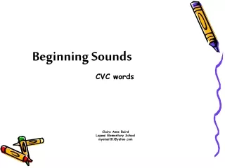Beginning Sounds