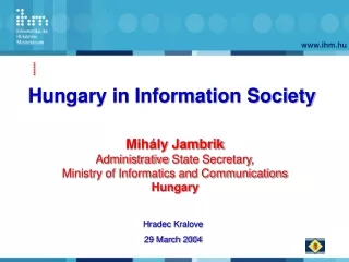 Hungary in Information Society