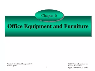 Office Equipment and Furniture