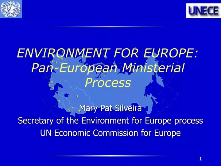 environment for europe pan european ministerial process