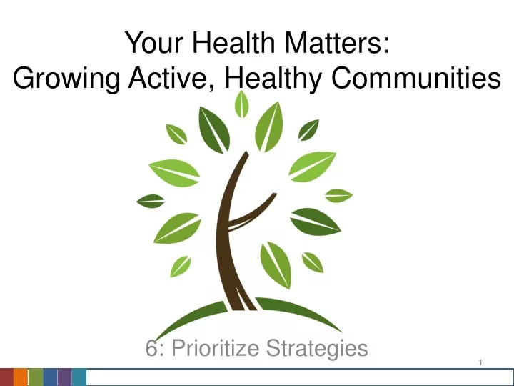 your health matters growing active healthy