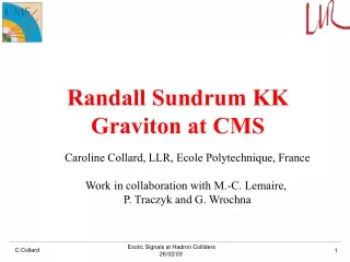 Randall Sundrum KK Graviton at CMS