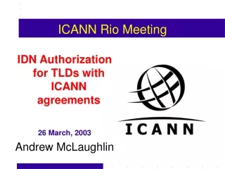 ICANN Rio Meeting