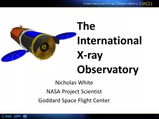 The International  X-ray  Observatory