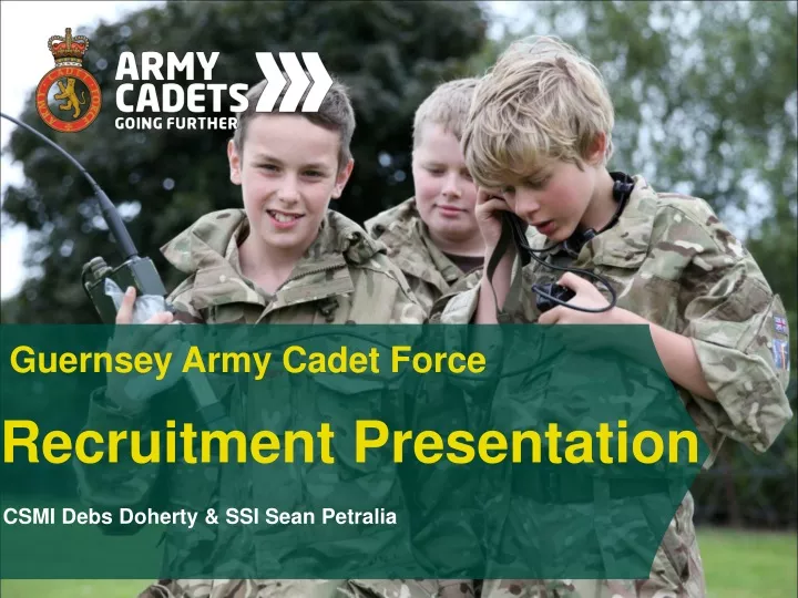 guernsey army cadet force