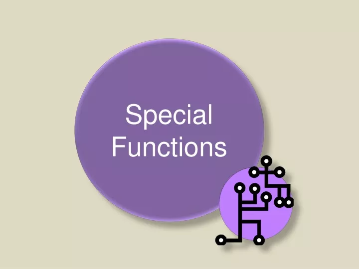 special functions