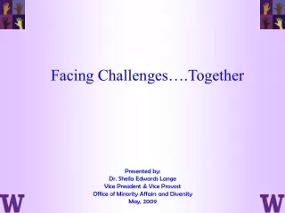 Facing Challenges….Together