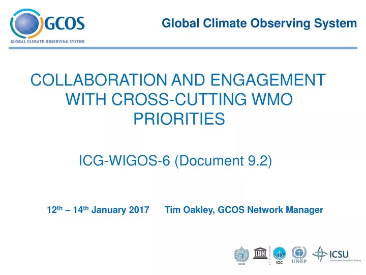 global climate observing system