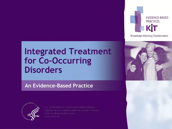 integrated treatment for co occurring disorders