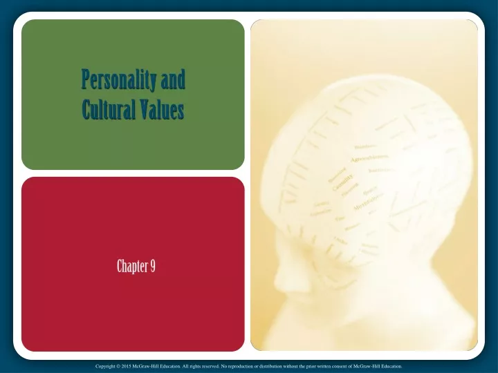 personality and cultural values