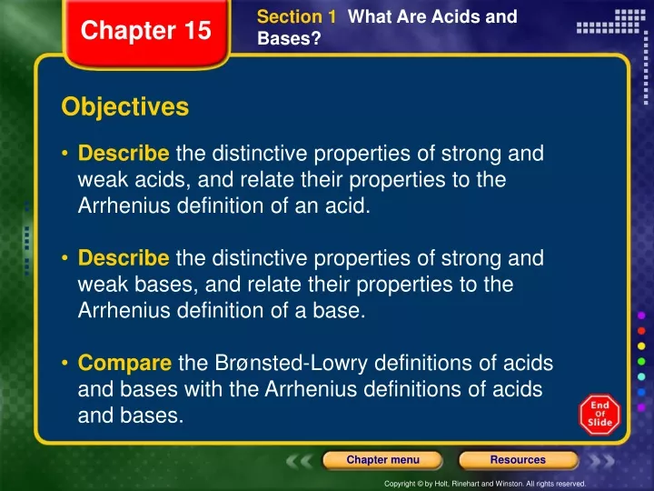 section 1 what are acids and bases