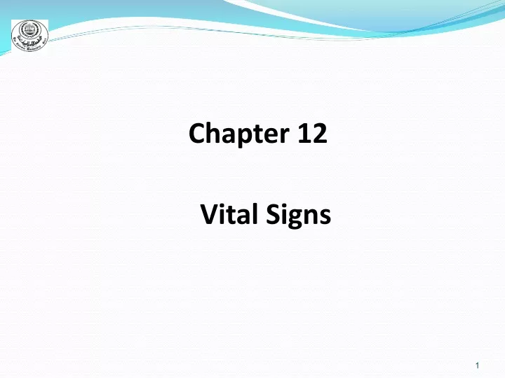 chapter 12 vital signs