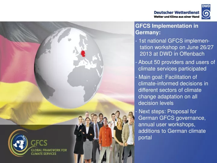 gfcs implementation in germany 1st national gfcs