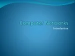 Computer Networks: Protocols and Layers - slide 1