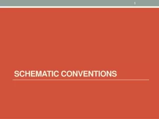 Schematic conventions