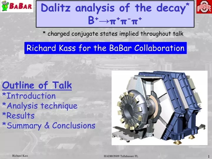 dalitz analysis of the decay b
