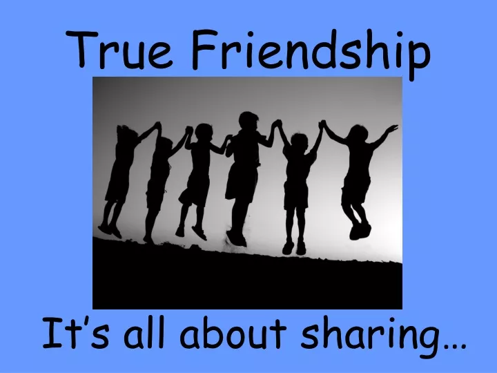 true friendship