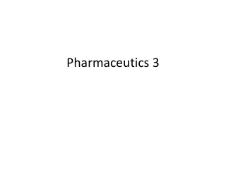 Pharmaceutics 3