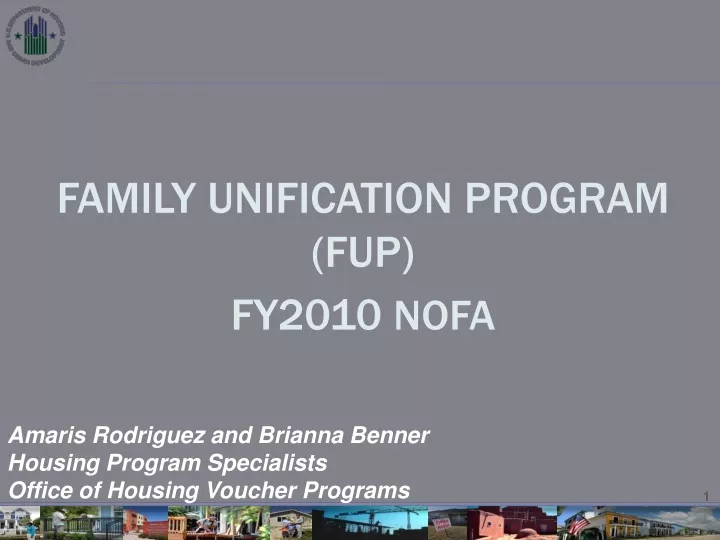 family unification program fup fy2010 nofa