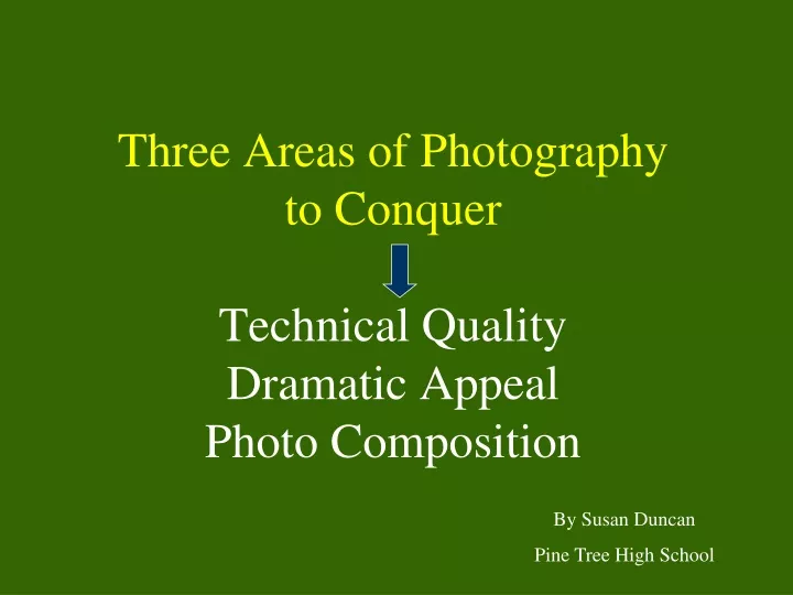 three areas of photography to conquer technical quality dramatic appeal photo composition