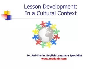 Lesson Development: In a Cultural Context