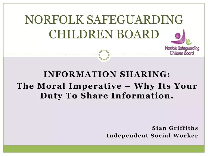 norfolk safeguarding children board