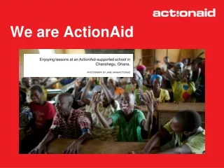 We are ActionAid