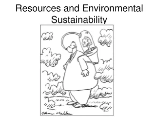 Resources and Environmental Sustainability