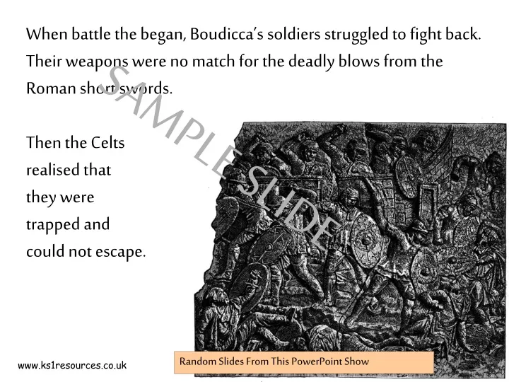 when battle the began boudicca s soldiers
