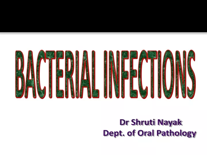 bacterial infections