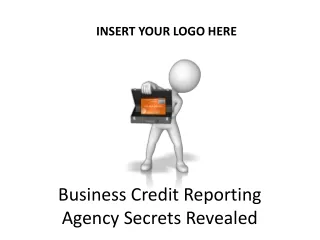 Business Credit Reporting Agency Secrets Revealed