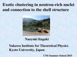 Exotic clustering in neutron-rich nuclei  and connection to the shell structure