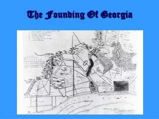 The Founding Of Georgia