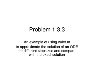 Problem 1.3.3