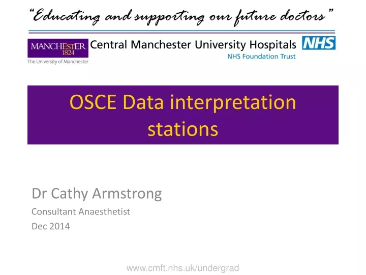 osce data interpretation stations