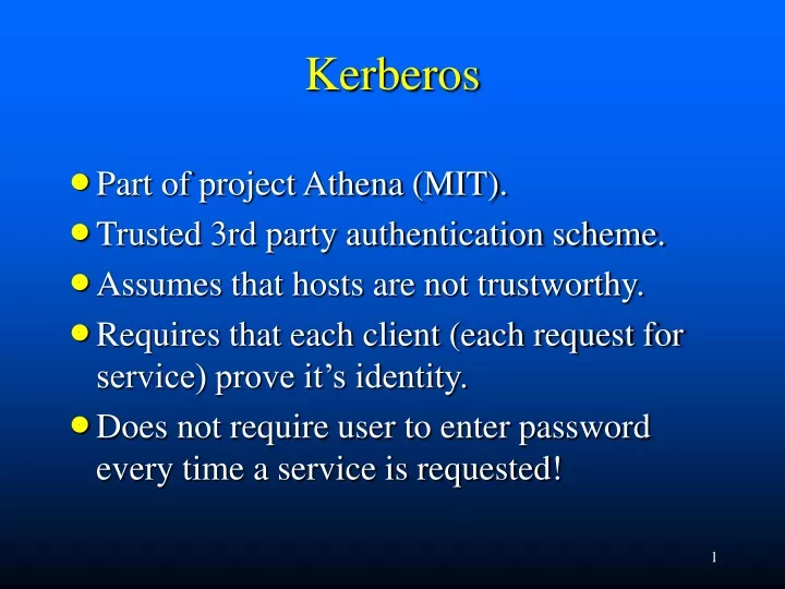 kerberos