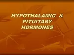 HYPOTHALAMIC  &amp; PITUITARY HORMONES