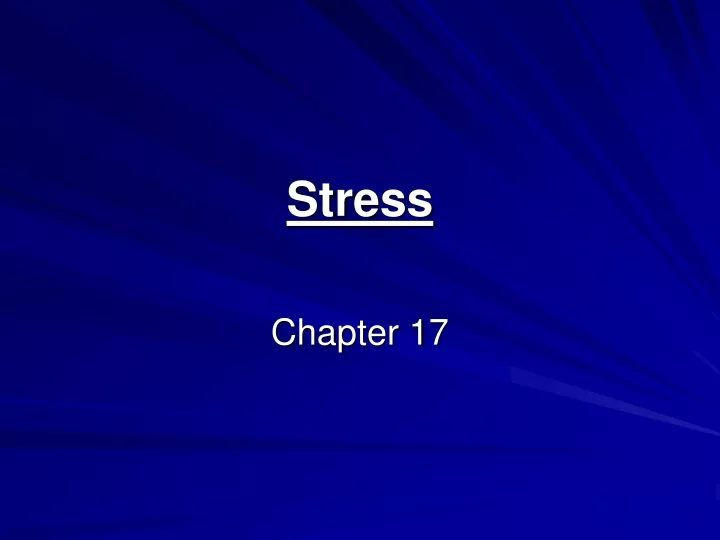 stress