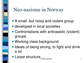 Neo-nazisme in Norway